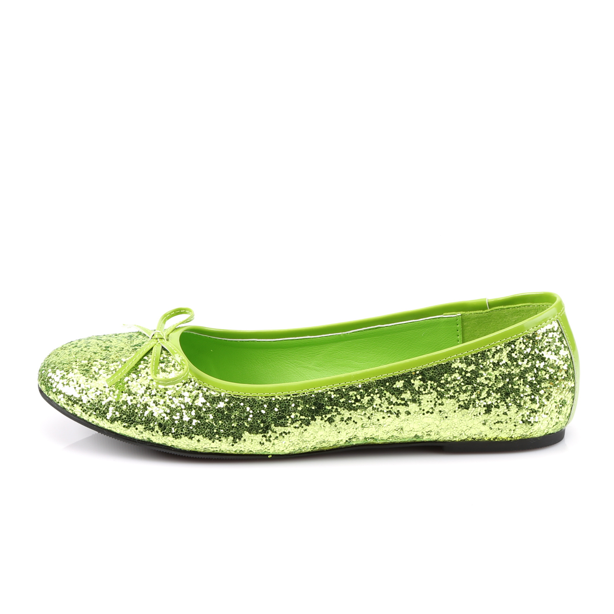 Lime обувь. What for Sahara Light Green Ballerinas.